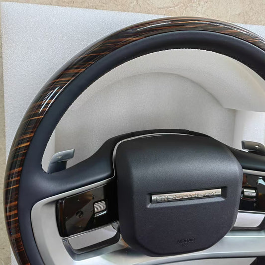 Wooden/carbon Fiber Steering Wheel Kit for Range Rover Sport Velar 2014-2022