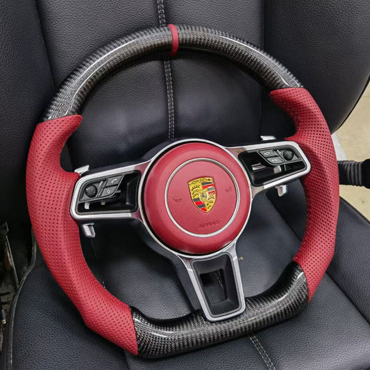 Volante for Porsche 992 Carrera S Carbon Fiber Steering Wheel