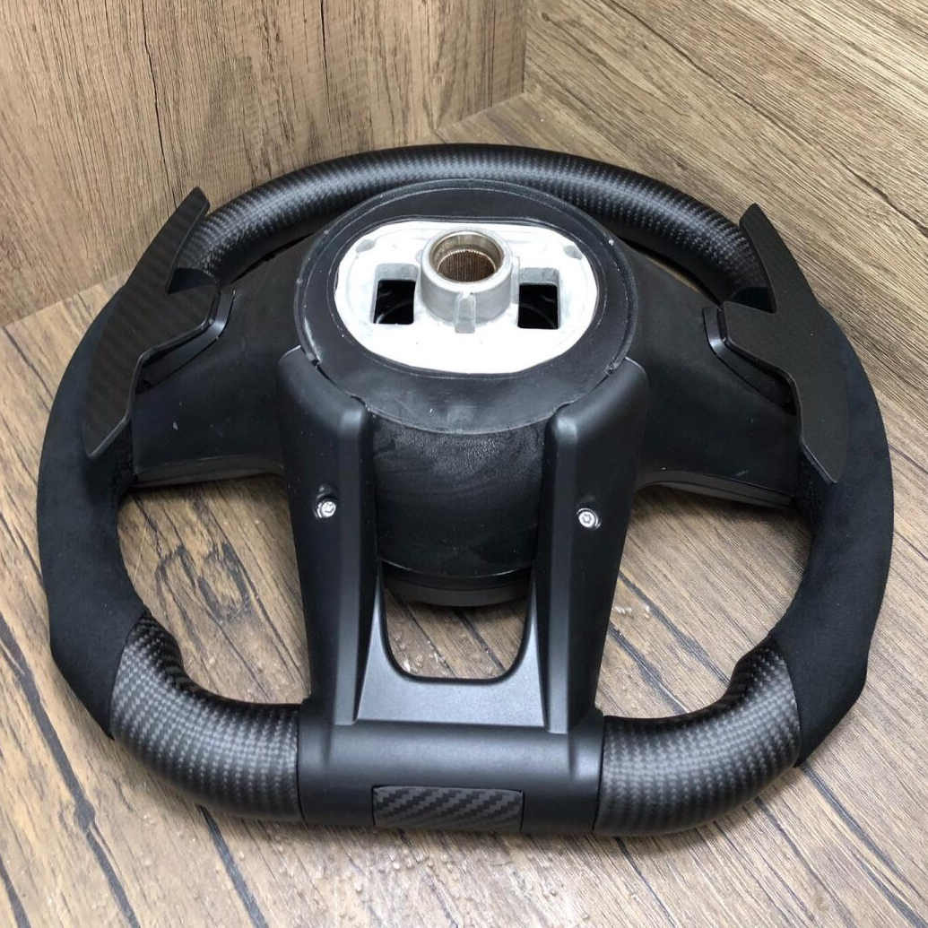 Carbon Fiber Steering Wheel for Mercedes Benz A35 A45 C63 C43 E53 E63 G63 G500 G55 AMG GT S63 GLE63 GLA45 W223