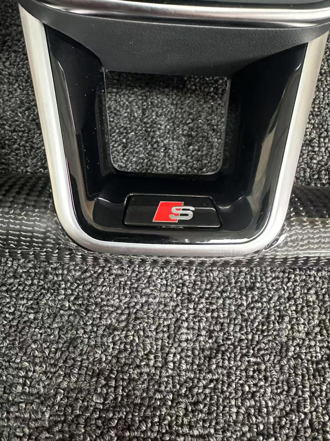 Carbon Fiber Steering Wheel for Audi S4 S6 S7 RS3 RS4 RS6 A6 A7 a6 c7 a3 8p audi a4 b8 with Paddle Shifters