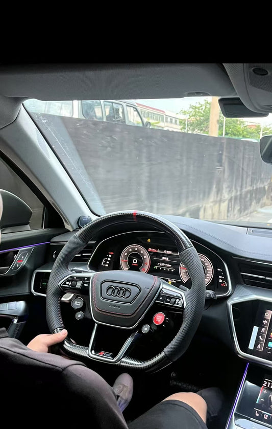 Carbon Fiber Steering Wheel for Audi