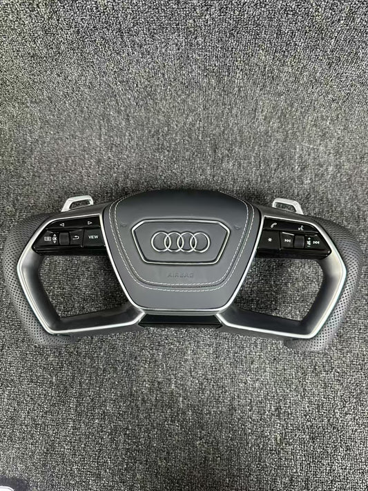 Audi Racing Steering Wheel Is Suitable for All SeriesA4L A5 A6L A7 TT Q5 S4 S5 RS5 RS6 RS7Modification and Upgrade