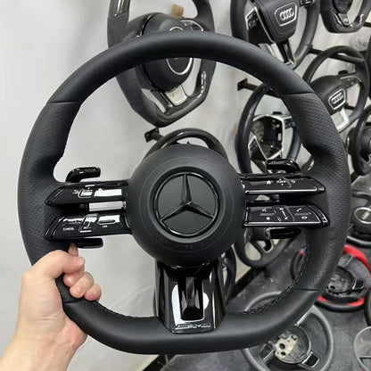 For Mercedes-Benz Original Steering Wheel A-class C-class E-class ML Old Model Upgrade New Mercedes Modified AMG Steering Wheel