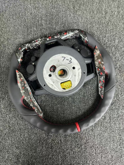Customized Forged Carbon Fiber Car Steering Wheel Automotive Interior