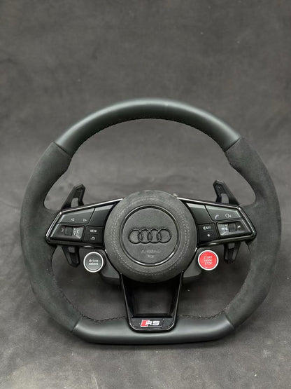 Audi Alcantara Steering Wheel A1 A3 A4 A5 A6 A7 RS RS3 C7 Q5 Q7 S3 S5 8V B8 S4 Q3 Q8 TT Support Any Customization