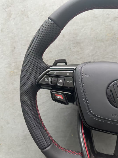 New Volkswagen steering wheel assembly sports flat bottomed multifunctional steering wheel