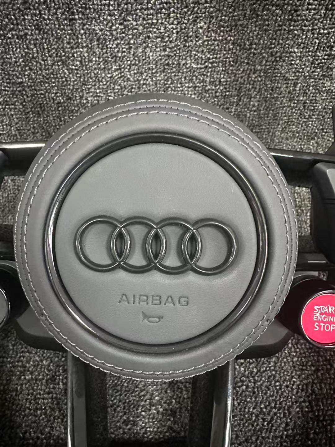 Audi Alcantara Steering Wheel A1 A3 A4 A5 A6 A7 RS RS3 C7 Q5 Q7 S3 S5 8V B8 S4 Q3 Q8 TT Support Any Customization
