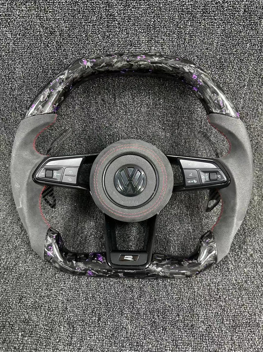 Internet celebrity R8 steering wheel popular R8 flat bottomed steering wheel