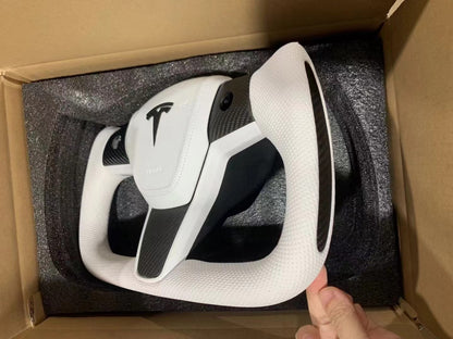 Custom Tesla Yoke Steering Wheel – Model 3/Y | Plug & Play | Global Shipping