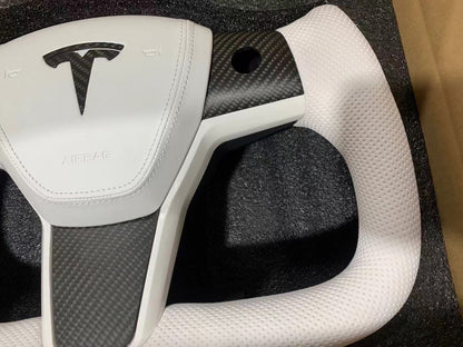 Custom Tesla Yoke Steering Wheel – Model 3/Y | Plug & Play | Global Shipping