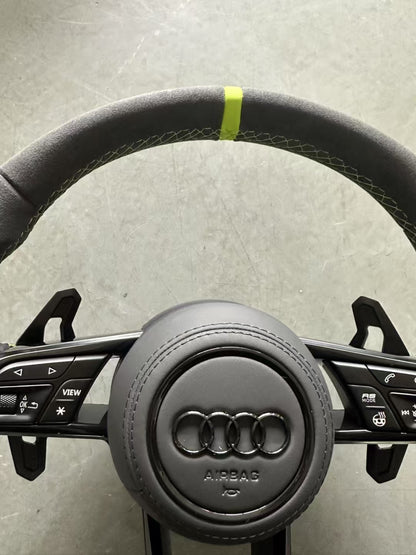 Customized Alcantara Steering Wheel For-Audi Rs3 Rs4 Rs5 Rs6 Rs7 S5 2012-2016/S3 2014-2017/S4 2013-2015