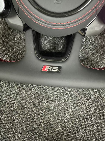 Custom Audi Leather Steering Wheel Car Accessories with Knob
