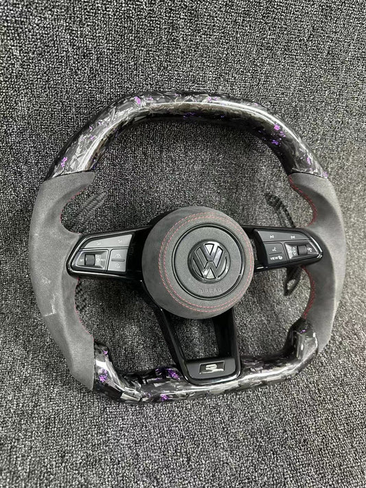 Internet celebrity R8 steering wheel popular R8 flat bottomed steering wheel