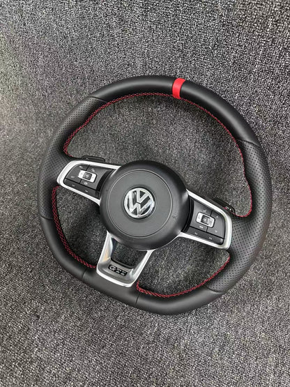 Volkswagen flat bottomed multifunctional steering wheel multifunctional buttons shift paddles old model modified new steering wheel assembly