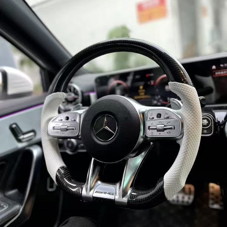 AMG Steering Wheel for Mercedes-Benz AMG GT C63 E63 S63 G63 G65 GT63 GTS GT R GTR GT-R C190 X190 X290 SL63 EQA EQB EQC GLE63