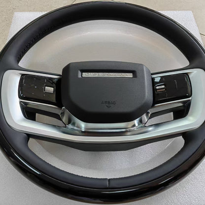 Blackwood steering wheel suitable for 13-17 Land Rover Range Rover models, with no damage to the installation of administrative upgrades