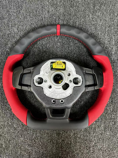 Volkswagen R line steering wheel flat bottomed sport multifunction steering wheel multifunction buttons with paddle shifters handle design