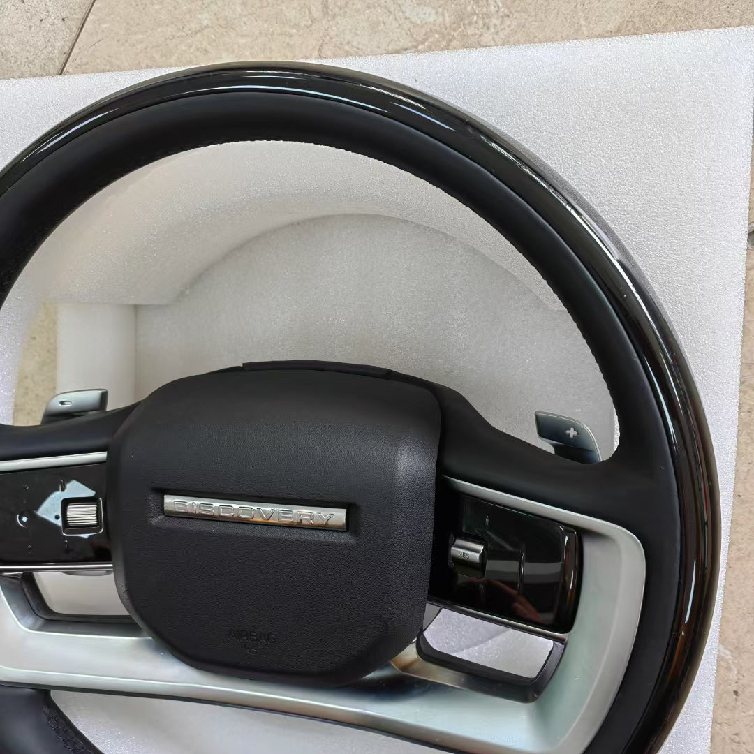 Blackwood steering wheel suitable for 13-17 Land Rover Range Rover models, with no damage to the installation of administrative upgrades