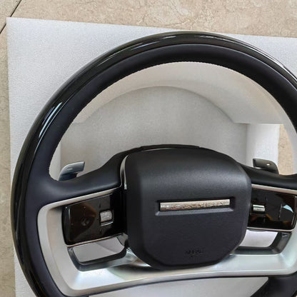 Blackwood steering wheel suitable for 13-17 Land Rover Range Rover models, with no damage to the installation of administrative upgrades
