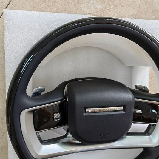 Blackwood steering wheel suitable for 13-17 Land Rover Range Rover models, with no damage to the installation of administrative upgrades