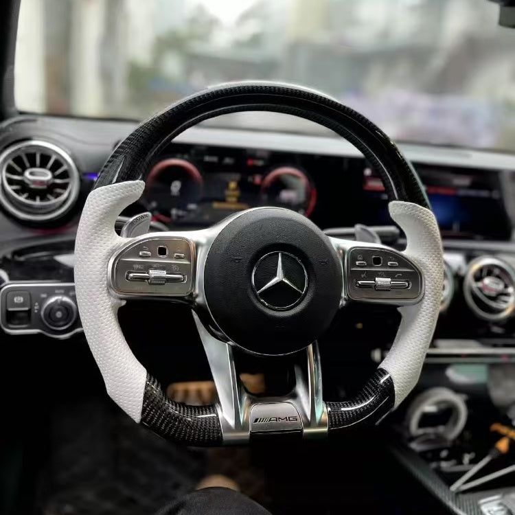 AMG Steering Wheel for Mercedes-Benz AMG GT C63 E63 S63 G63 G65 GT63 GTS GT R GTR GT-R C190 X190 X290 SL63 EQA EQB EQC GLE63