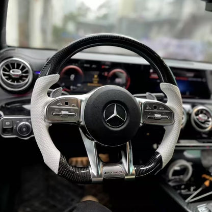 AMG Steering Wheel for Mercedes-Benz AMG GT C63 E63 S63 G63 G65 GT63 GTS GT R GTR GT-R C190 X190 X290 SL63 EQA EQB EQC GLE63