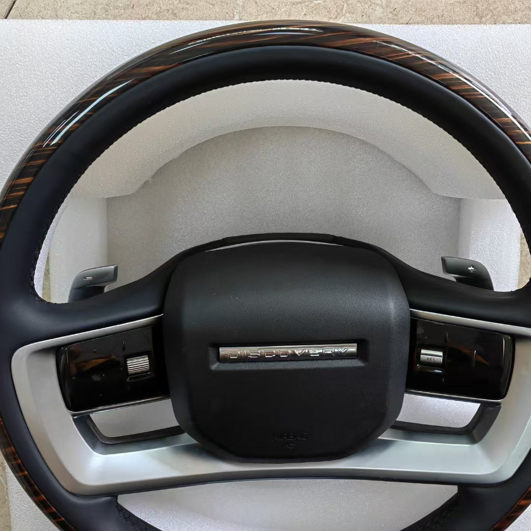 Wooden/carbon Fiber Steering Wheel Kit for Range Rover Sport Velar 2014-2022