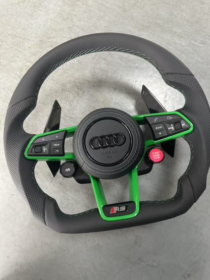 Factory Wholesale-audi R8 Multifunctional Steering Wheel Adaptation audi A3 A4L A5 A6L A7 A8 Q5 Q3 Universal