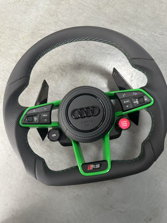 Factory Wholesale-audi R8 Multifunctional Steering Wheel Adaptation audi A3 A4L A5 A6L A7 A8 Q5 Q3 Universal