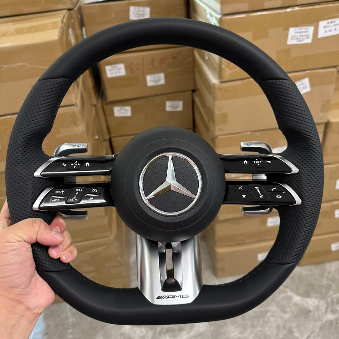For Mercedes-Benz Original Steering Wheel A-class C-class E-class ML Old Model Upgrade New Mercedes Modified AMG Steering Wheel