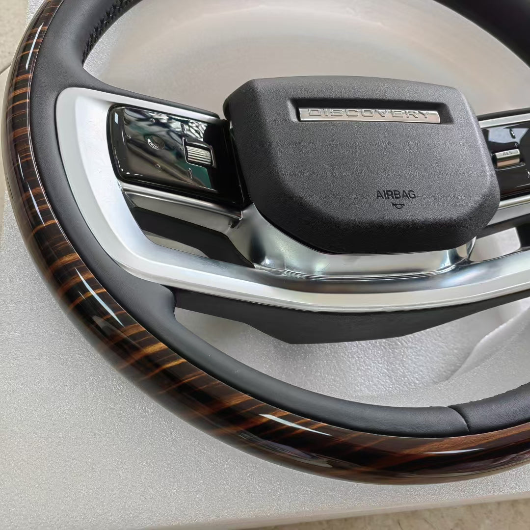 Wooden/carbon Fiber Steering Wheel Kit for Range Rover Sport Velar 2014-2022