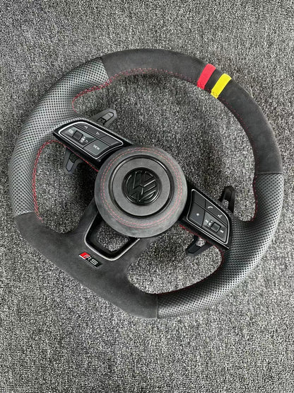 New Volkswagen steering wheel assembly flat bottomed sports steering wheel
