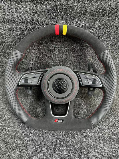 New Volkswagen steering wheel assembly flat bottomed sports steering wheel