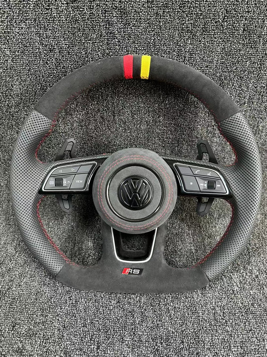 New Volkswagen steering wheel assembly flat bottomed sports steering wheel