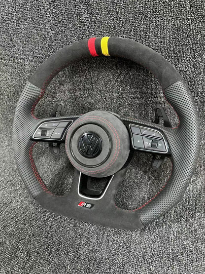 New Volkswagen steering wheel assembly flat bottomed sports steering wheel