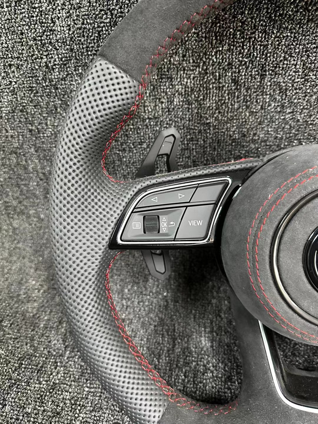 New Volkswagen steering wheel assembly flat bottomed sports steering wheel