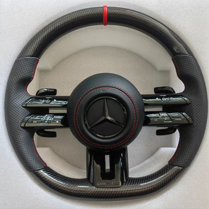 For Mercedes Benz Dragonfly Steering Wheel W176 W205 W212 W222 W463 W464 W205 W44 W204 W218 E63 Can Be Upgraded and Customized