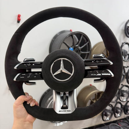 For Mercedes-Benz Original Steering Wheel A-class C-class E-class ML Old Model Upgrade New Mercedes Modified AMG Steering Wheel