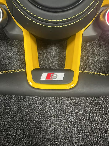 Factory Wholesale-audi R8 Multifunctional Steering Wheel Adaptation audi A3 A4L A5 A6L A7 A8 Q5 Q3 Universal