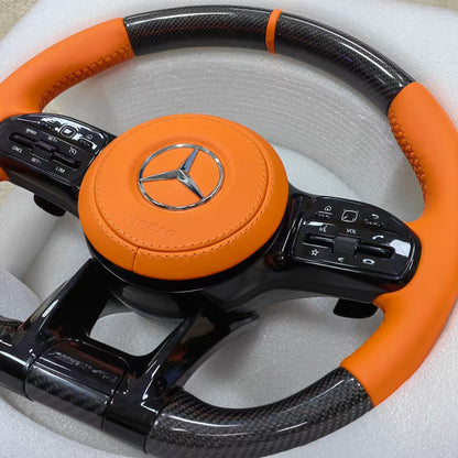 Original Steering Wheel A-class C-class E-class ML Old Model Upgrade New Modified AMG Steering Wheel