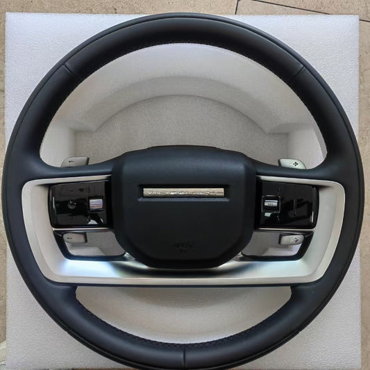 Leather Steering Wheel fits for Land Rover Range Rover Sport Vogue Land Rover Discovery
