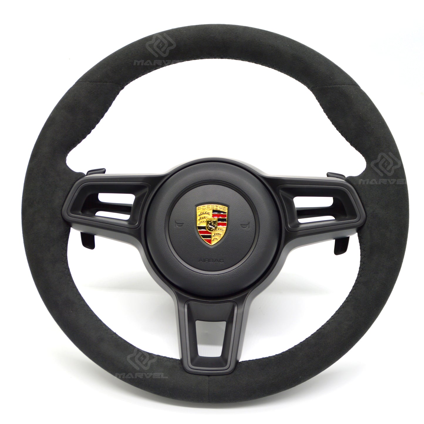 Alcantara keyless Porsche steering wheel