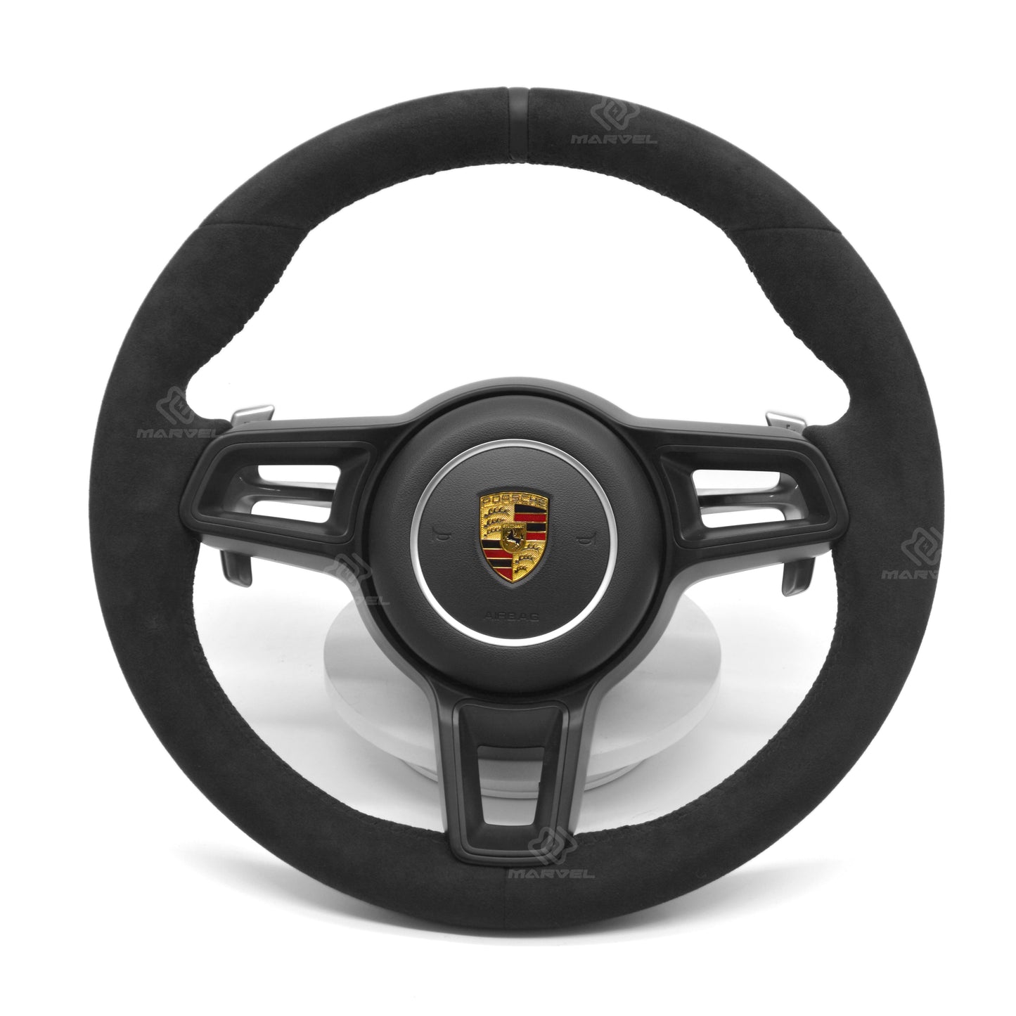 Alcantara keyless Porsche steering wheel