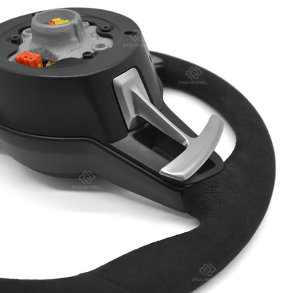 Alcantara keyless Porsche steering wheel