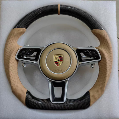 Volante for Porsche 992 Carrera S Carbon Fiber Steering Wheel