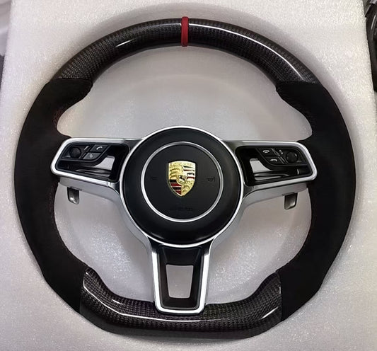 Volante for Porsche 992 Carrera S Carbon Fiber Steering Wheel