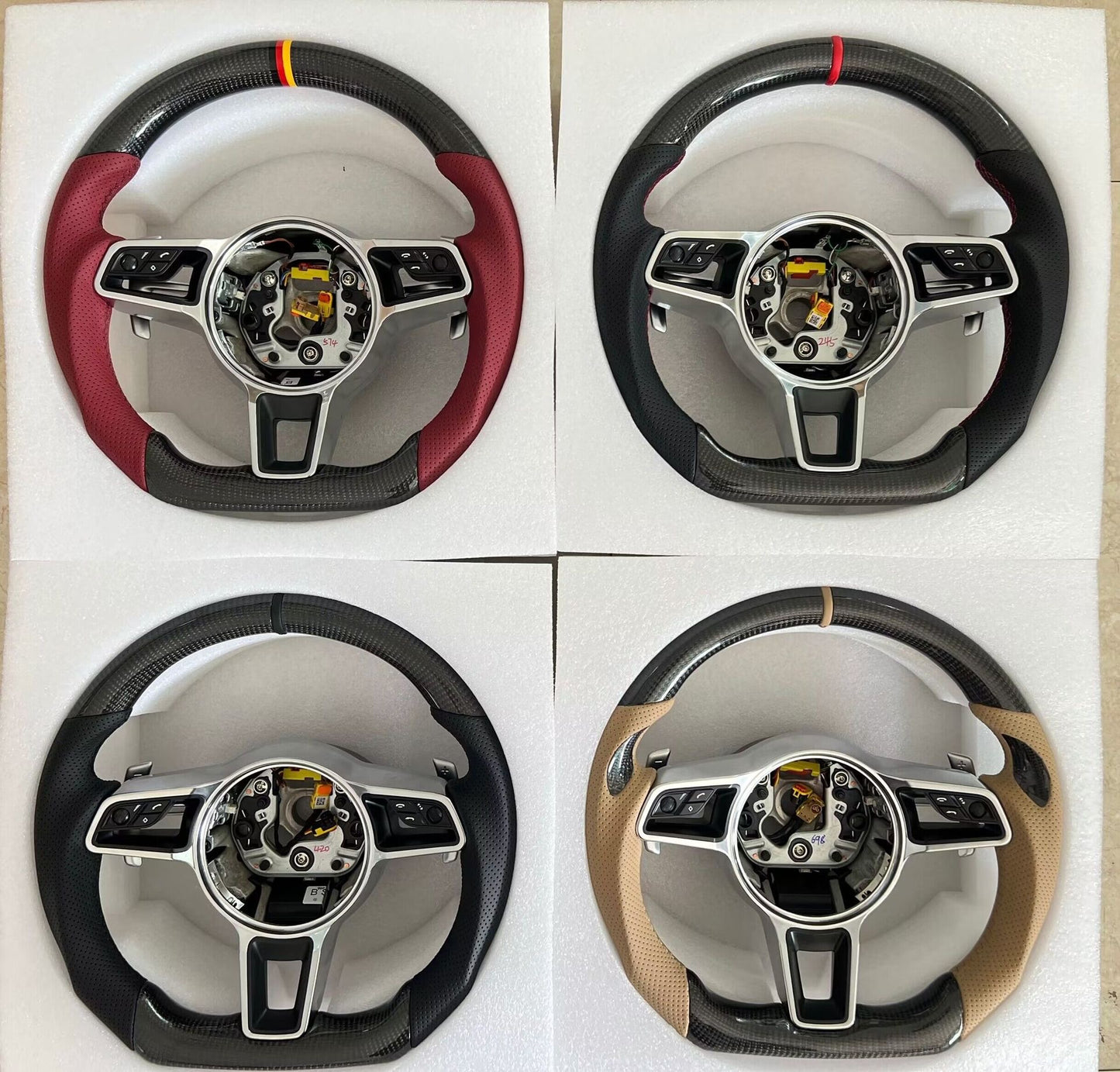 Volante for Porsche 992 Carrera S Carbon Fiber Steering Wheel