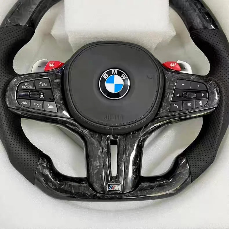 Forged Carbon + M1M2 BMW Steering Wheel