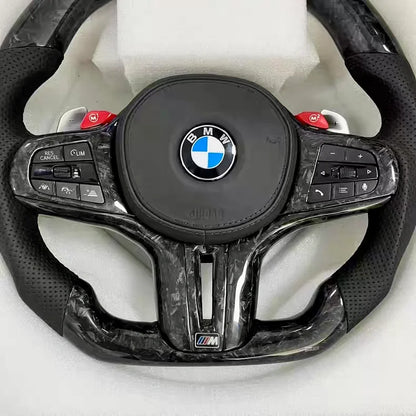 Forged Carbon + M1M2 BMW Steering Wheel