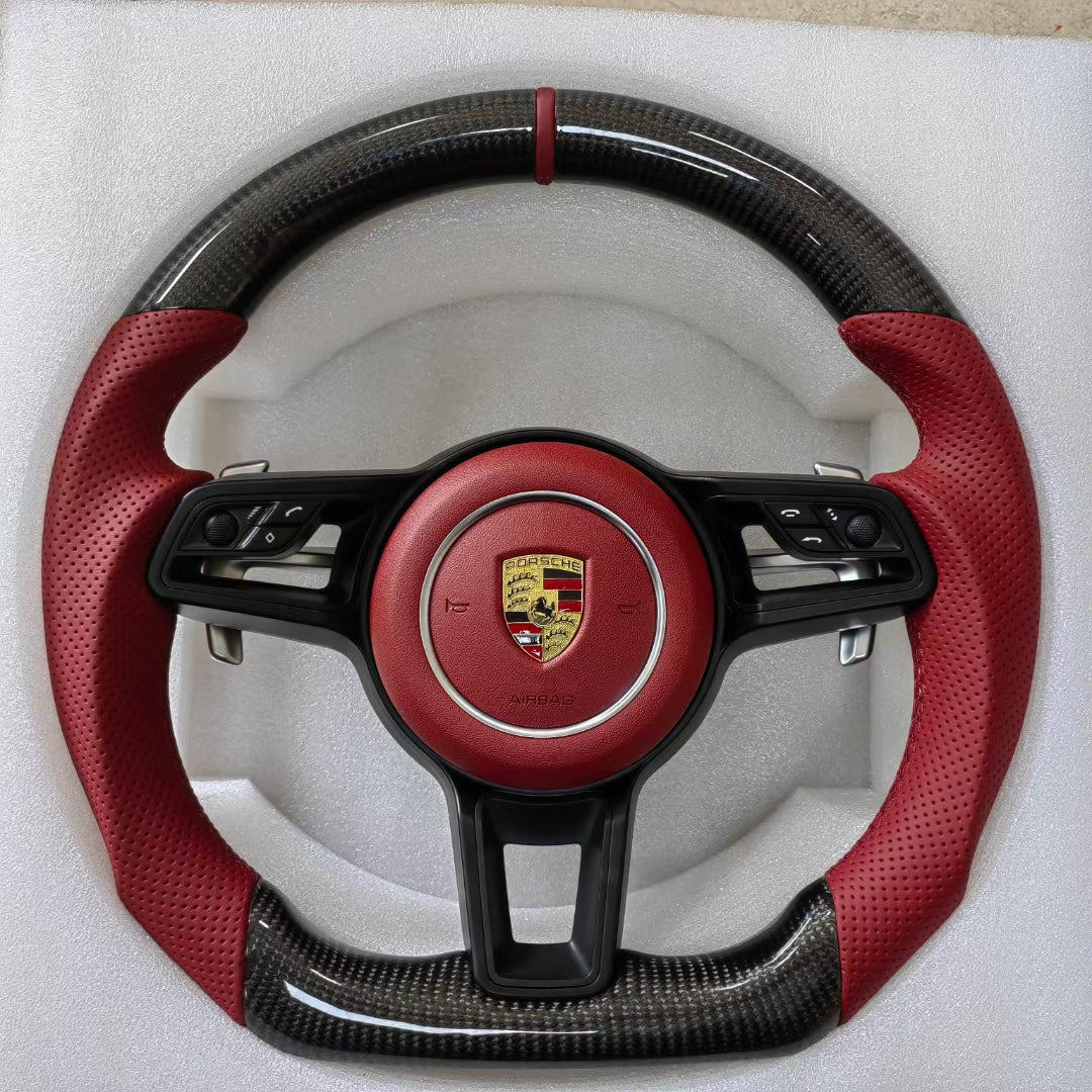 Volante for Porsche 992 Carrera S Carbon Fiber Steering Wheel